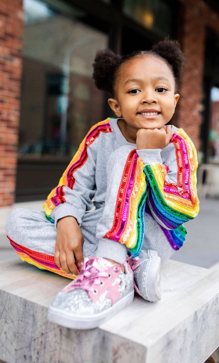 Sequin Tracksuit Set