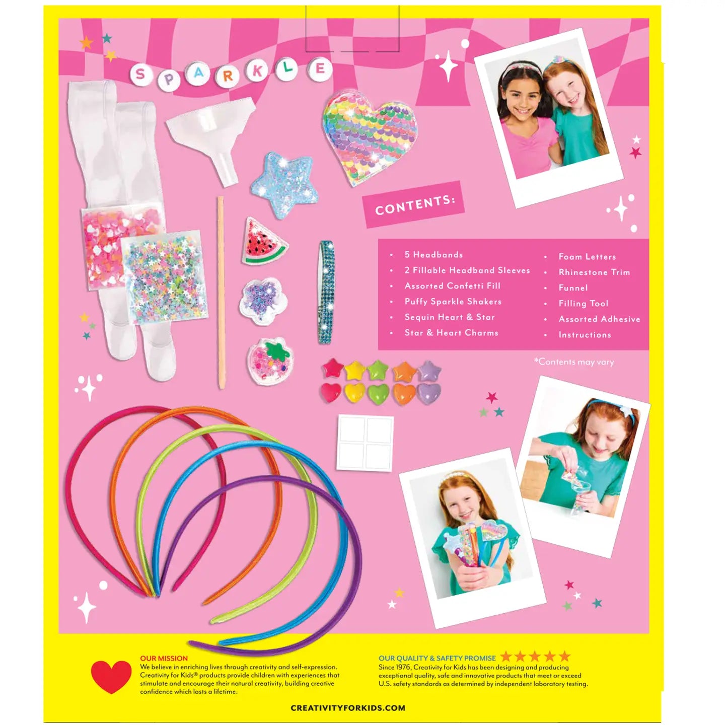 Chic Boutique Headbands Craft Kit For Kids