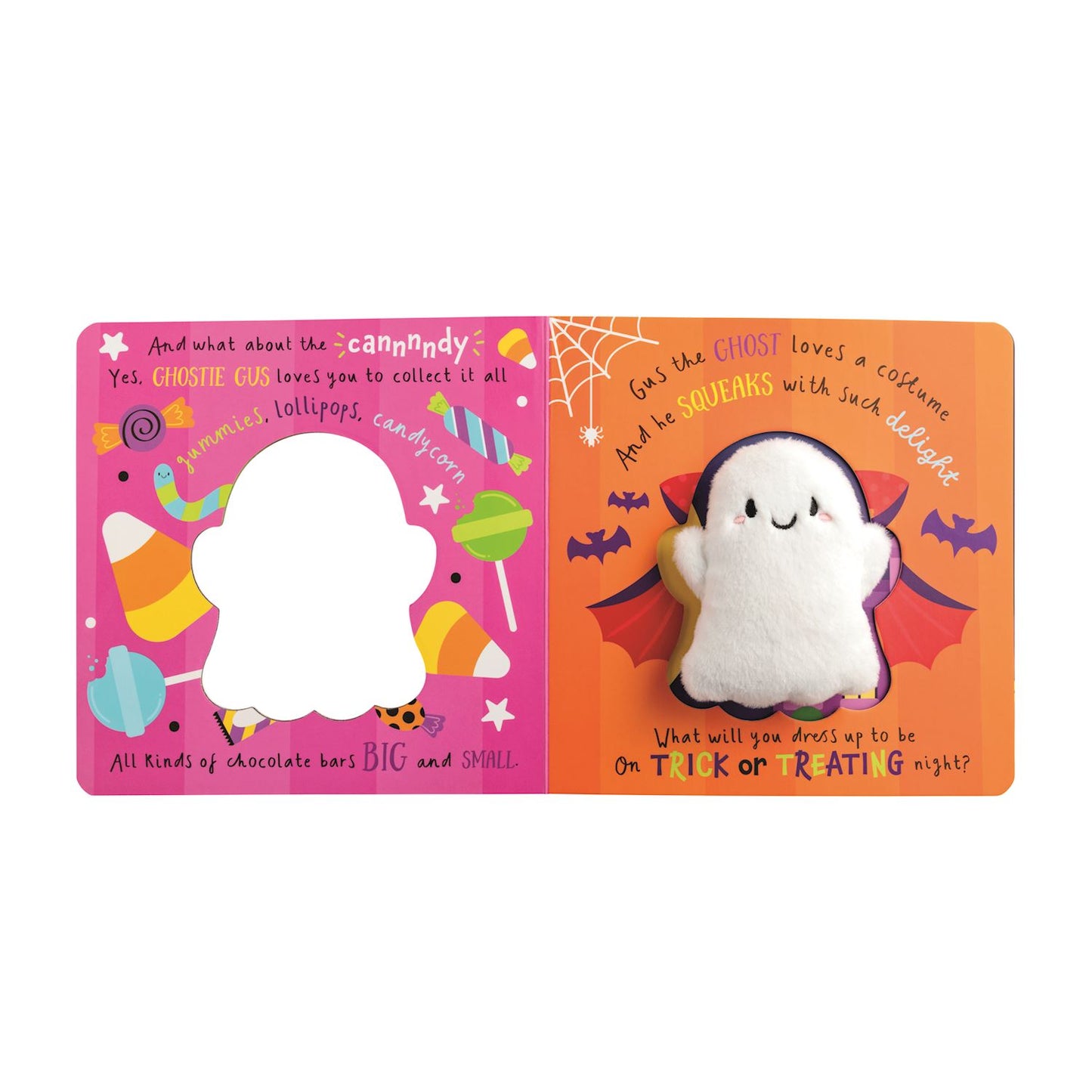 Gus the Ghost Plush Book