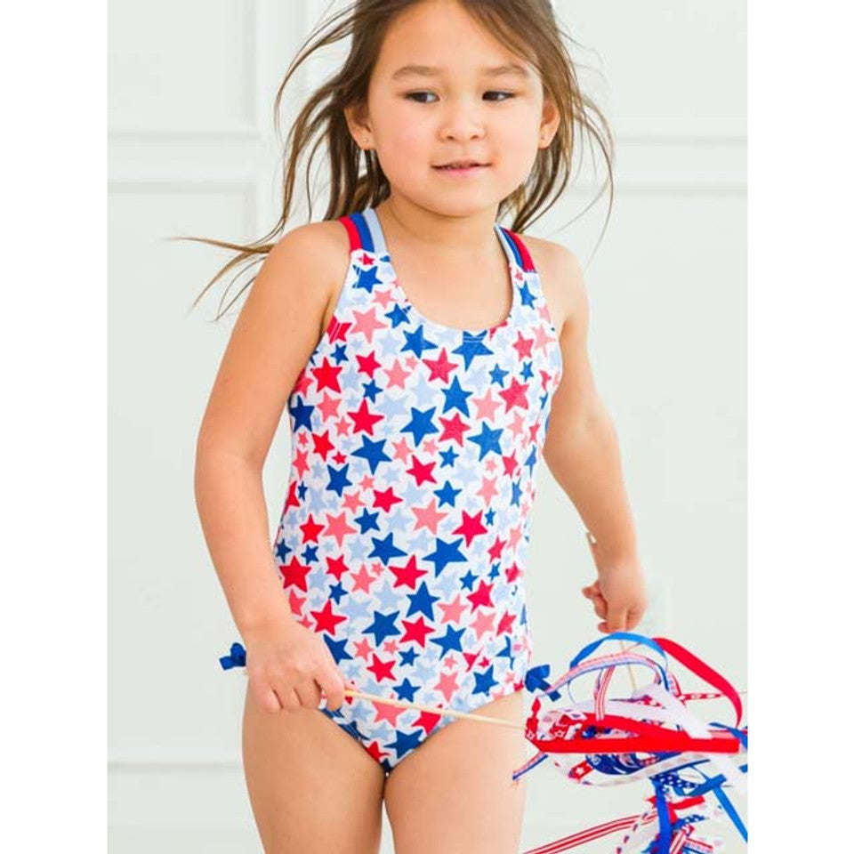 Cross-Back One Piece