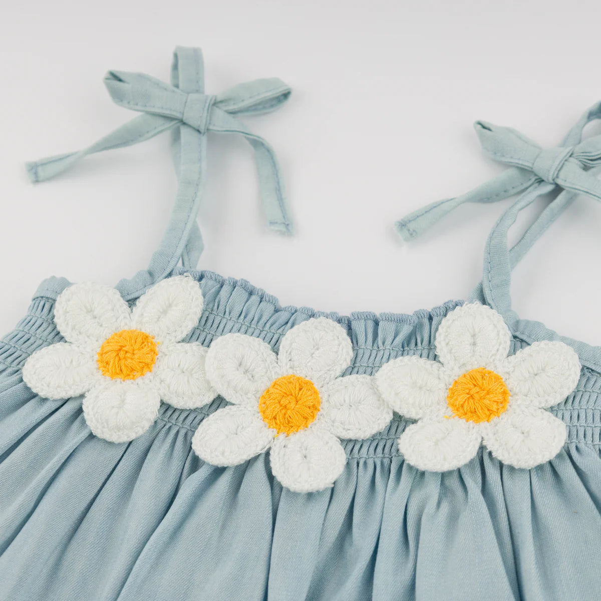 Daisy Denim Lyocell Gidget Sunsuit Set