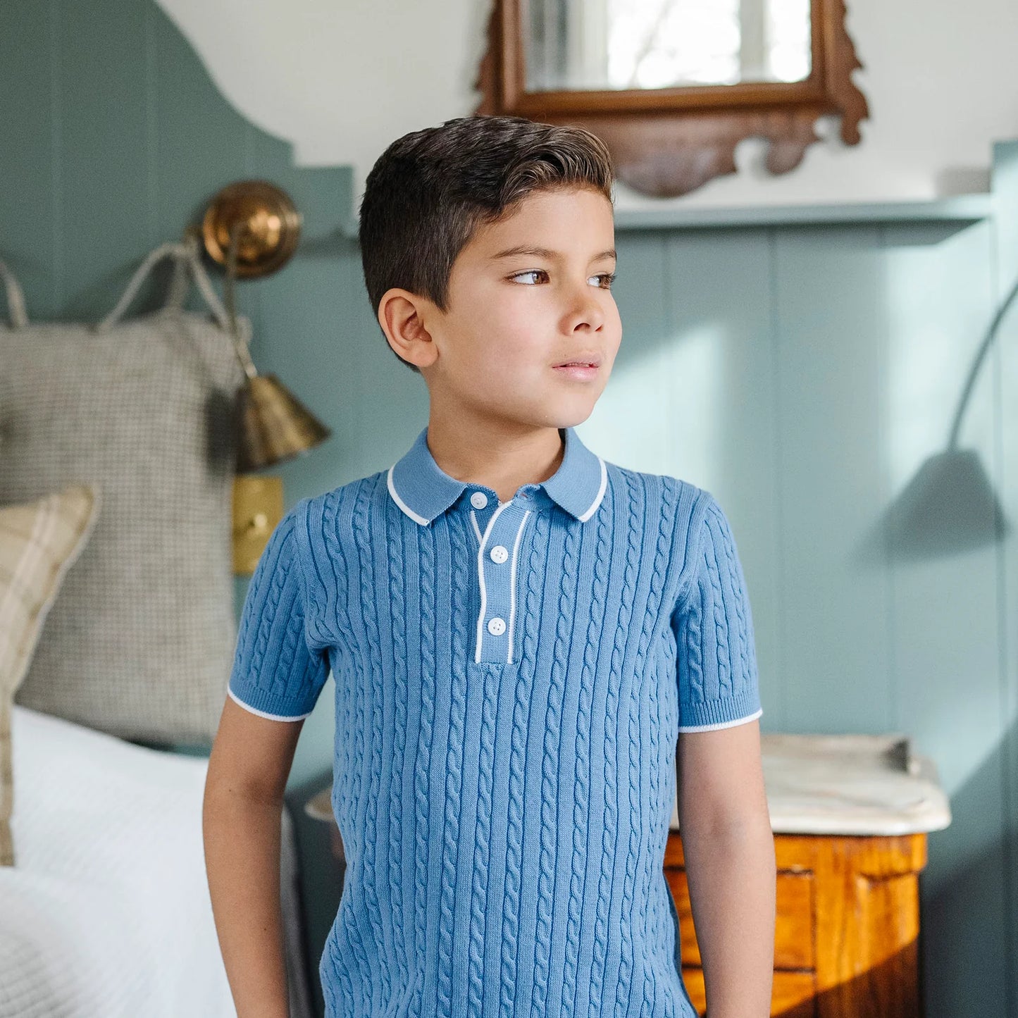 Organic Short Sleeve Polo