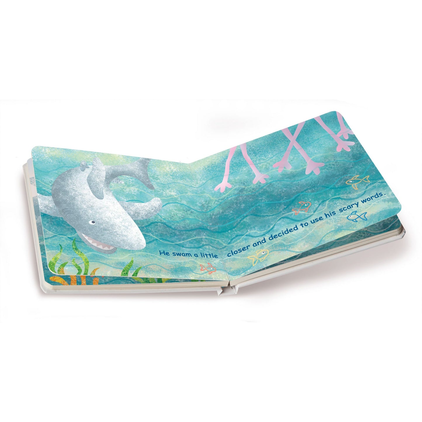 “Sharkie & the Fearless Fish” Large Board Book