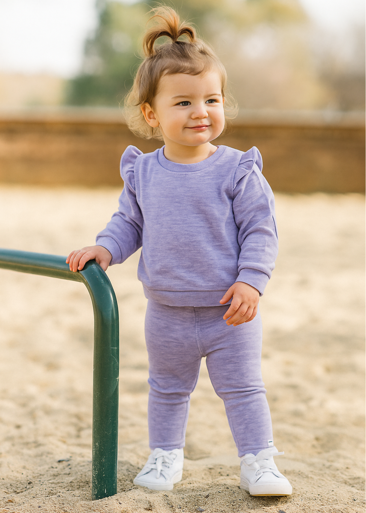 Millie Heart Elbow Patch Sweatshirt