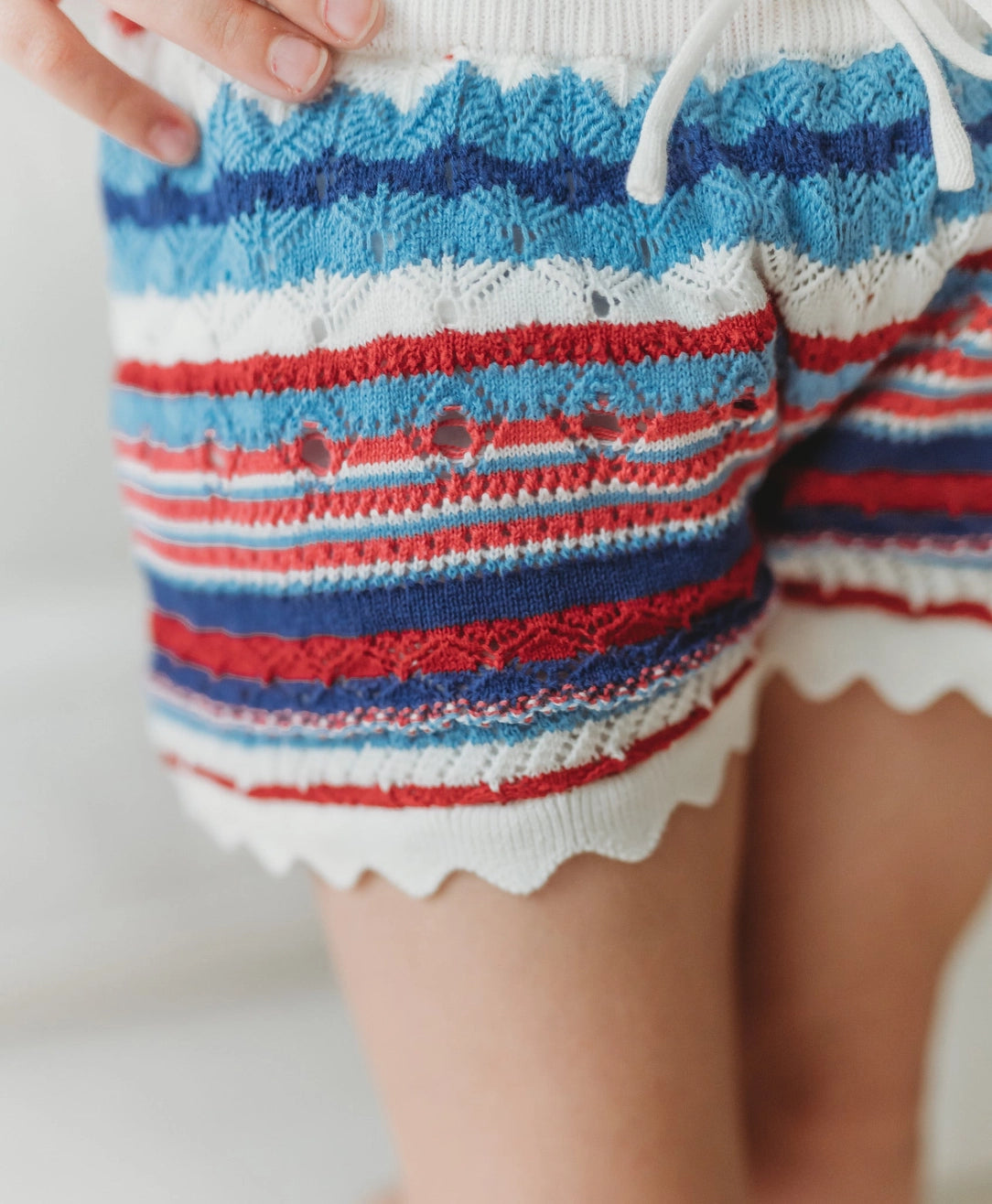 Patriotic Stripe Knit Set