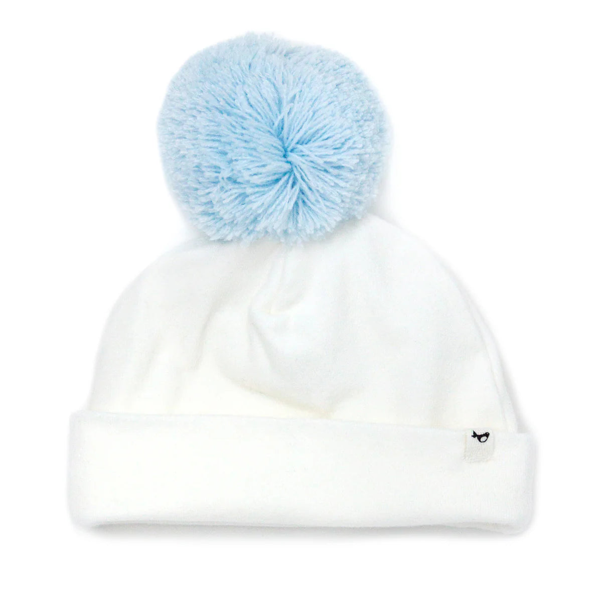 Sky Blue Pom Hat