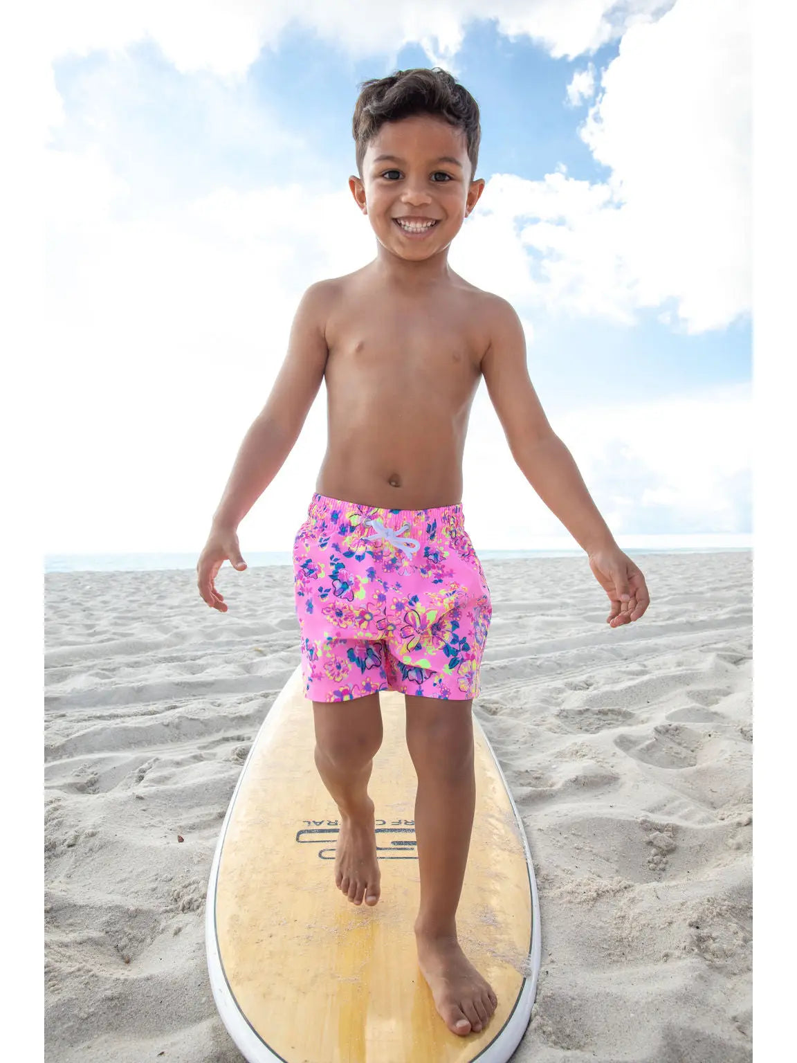 Summer Cove Youth Swim Trunks