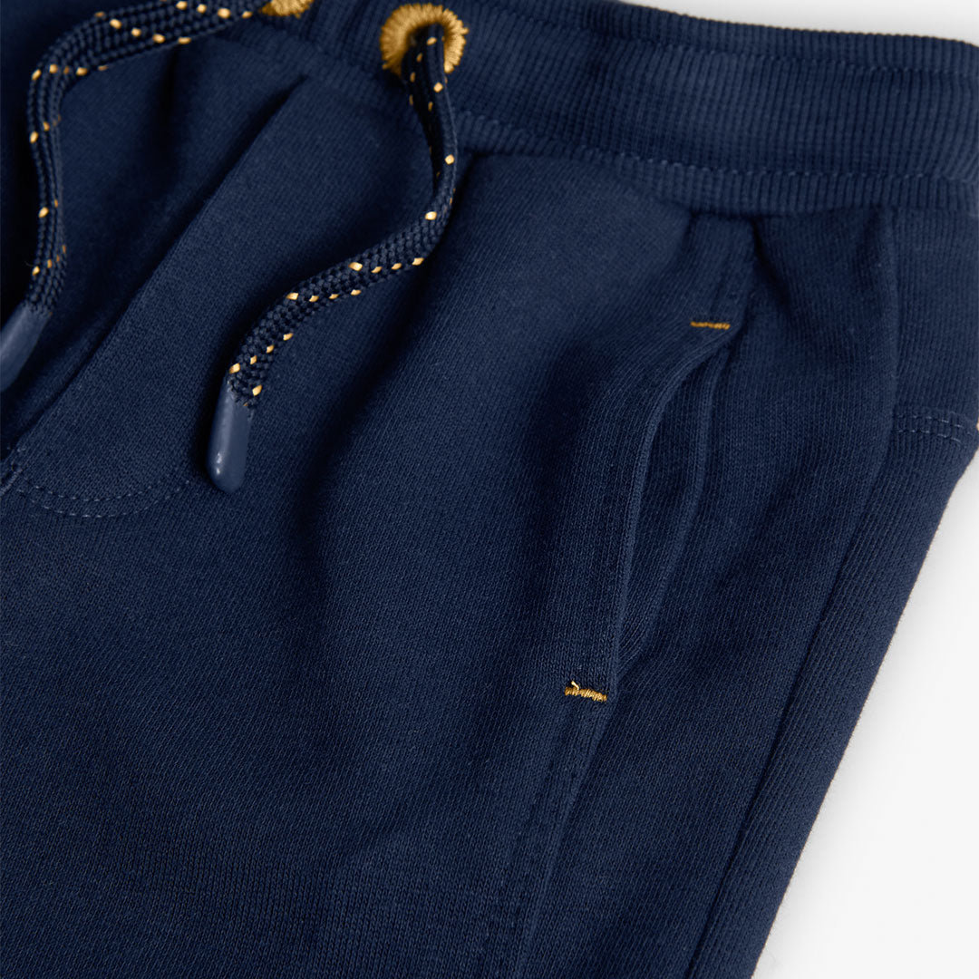 Navy Fleece Trousers