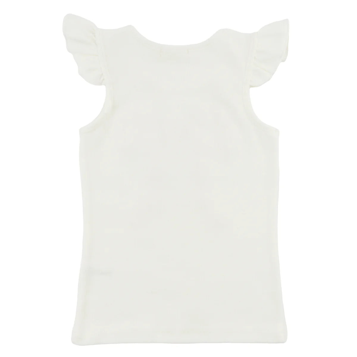 Ruffle Bow Flutter Sleeve Tank