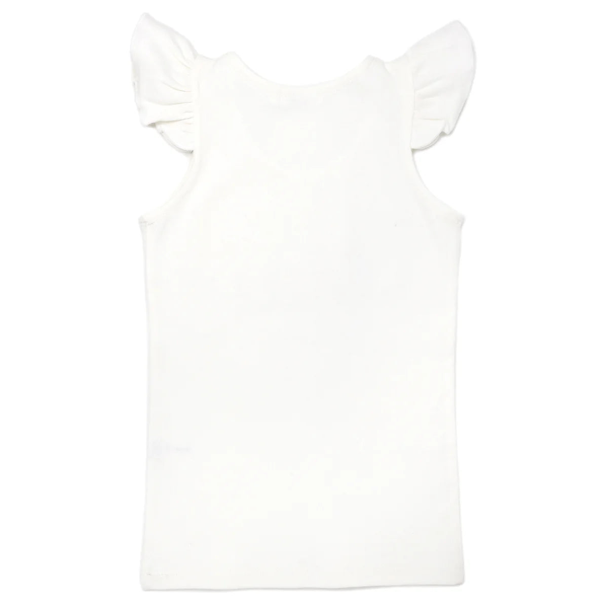"Big Sis" Pink Eyelash Flutter Sleeve Tank