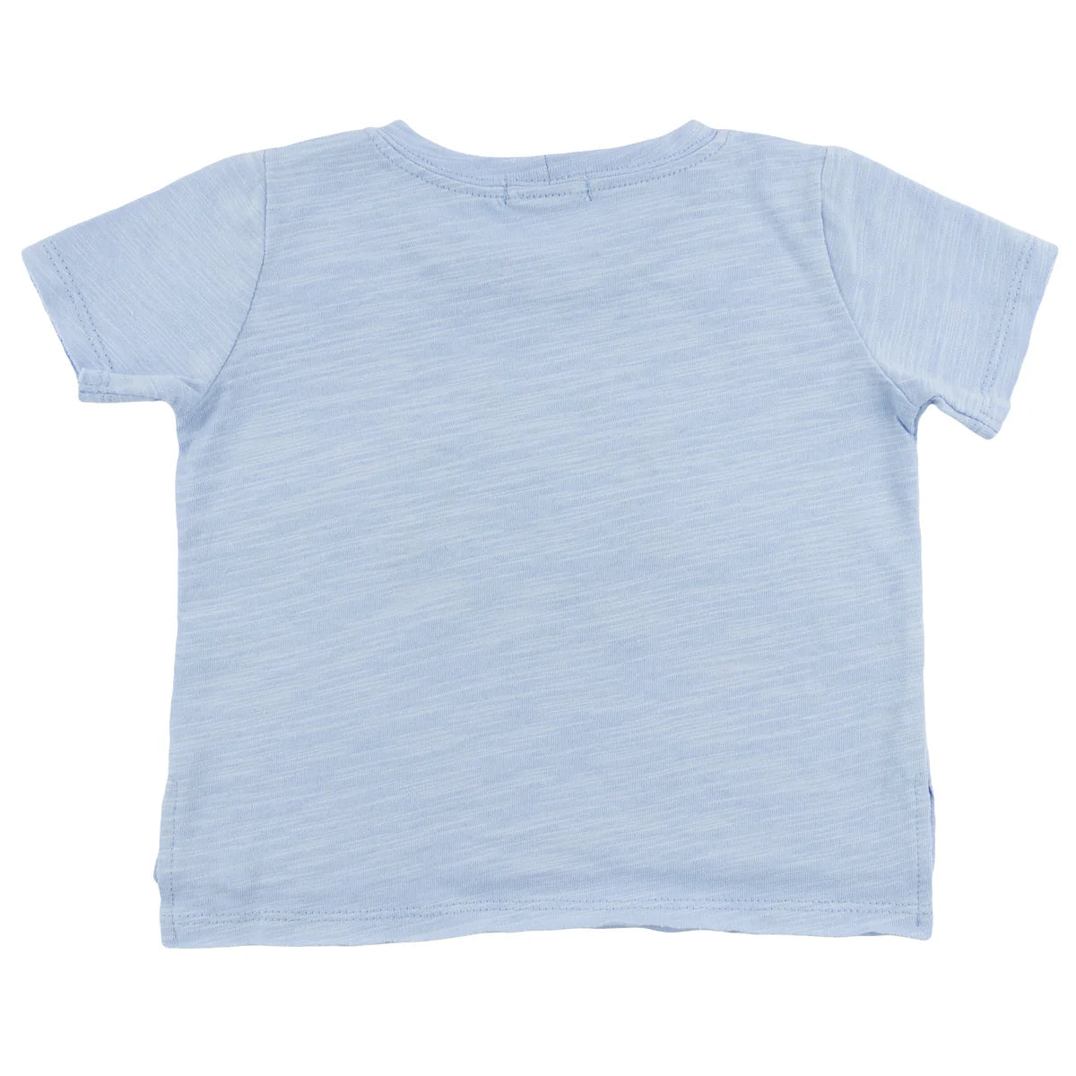 Sun Golden Raw Edge Short Sleeve T-Shirt