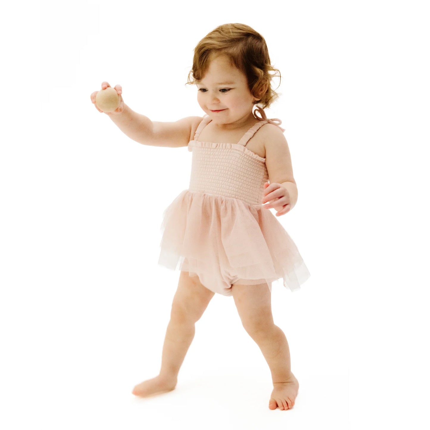Rose Smoke Solid Muslin Ballerina Tutu