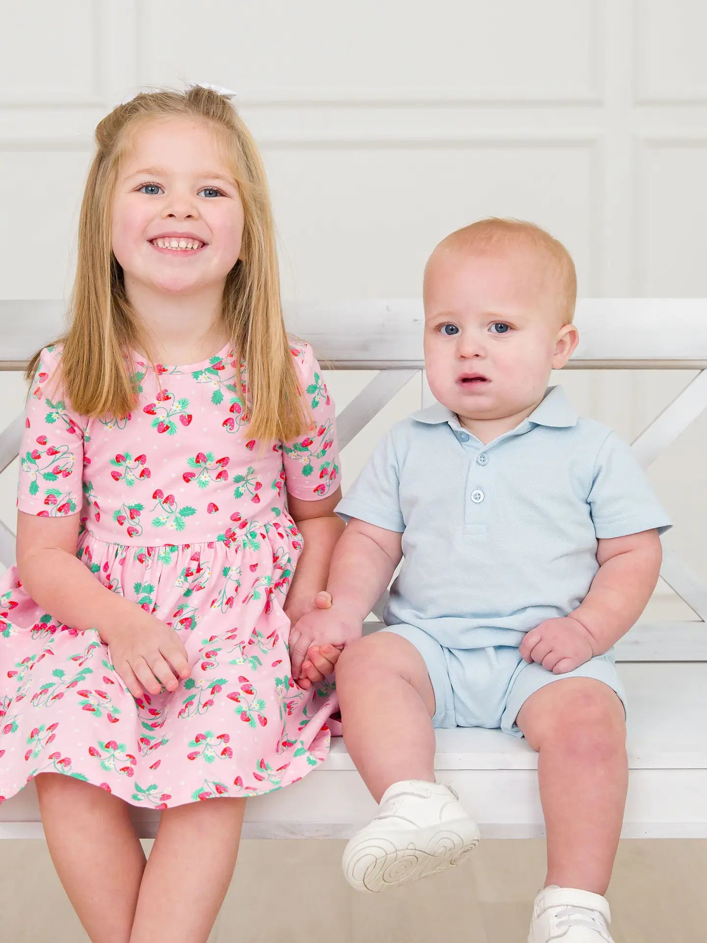 Pique Polo Romper