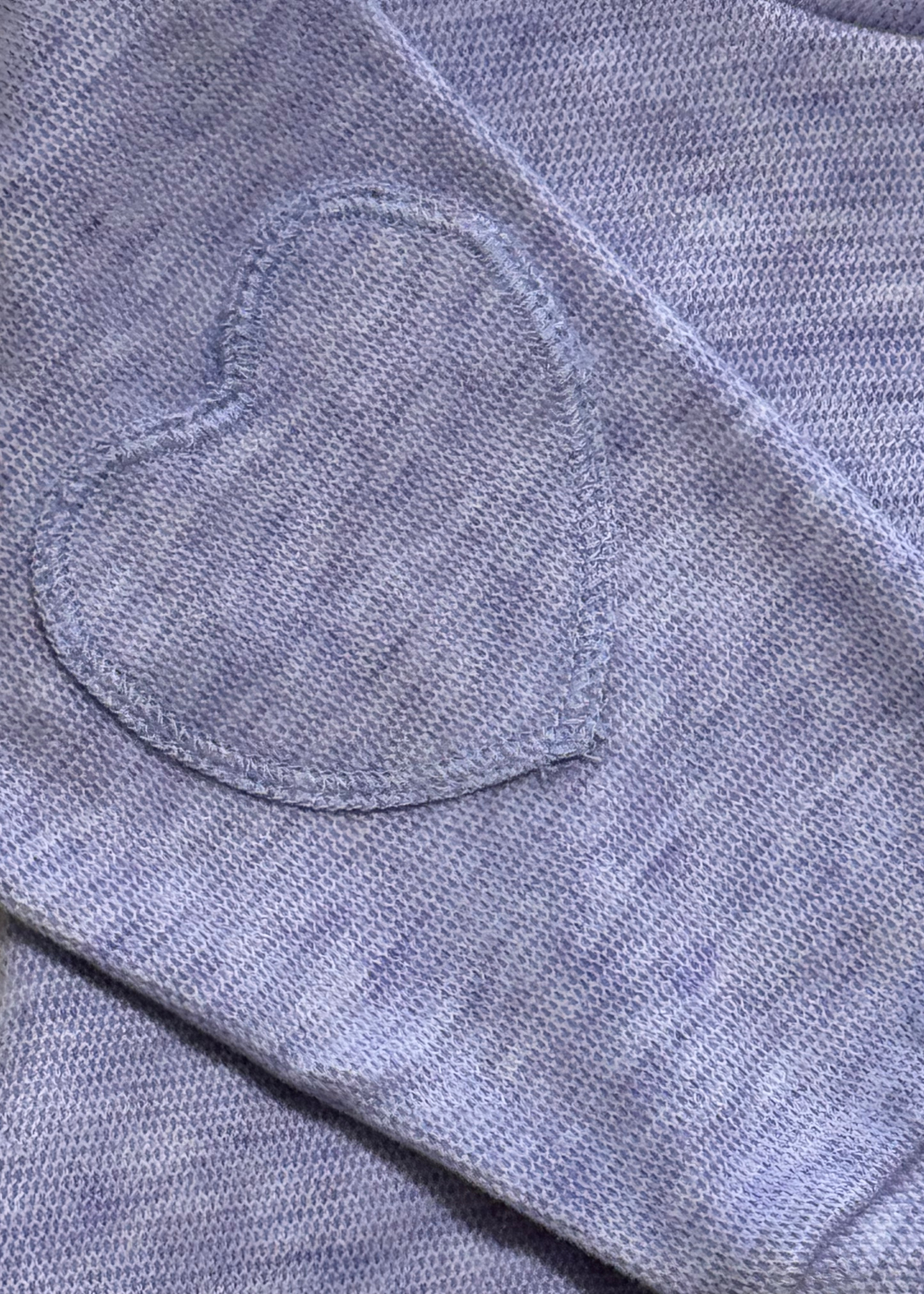 Millie Heart Elbow Patch Sweatshirt