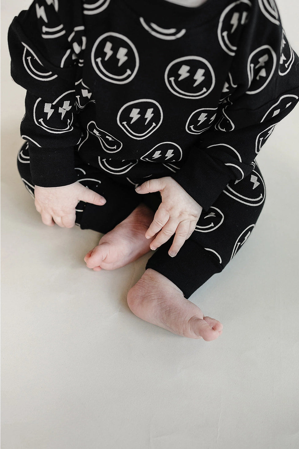 Electric Smiley Jogger Set