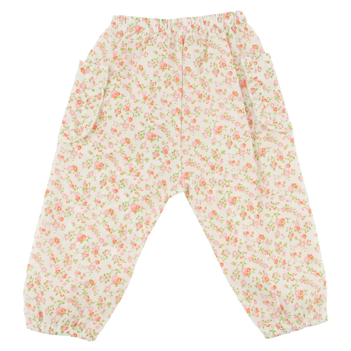 Poppy Sprig Ruffle Side Pocket Pant
