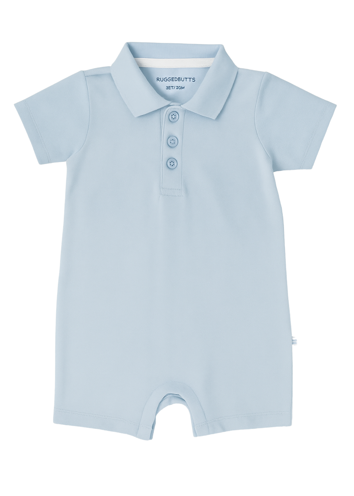 Pique Polo Romper