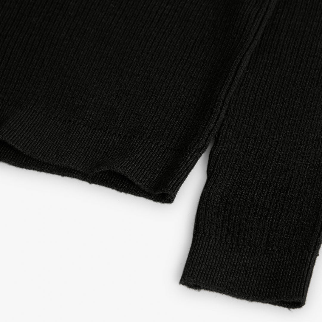 Bow Collared Knit Sweater