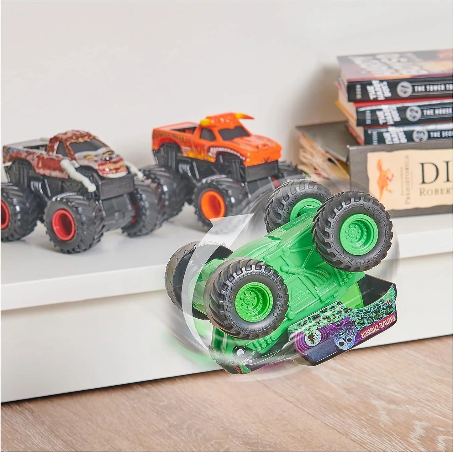 Click & Flip Monster Trucks