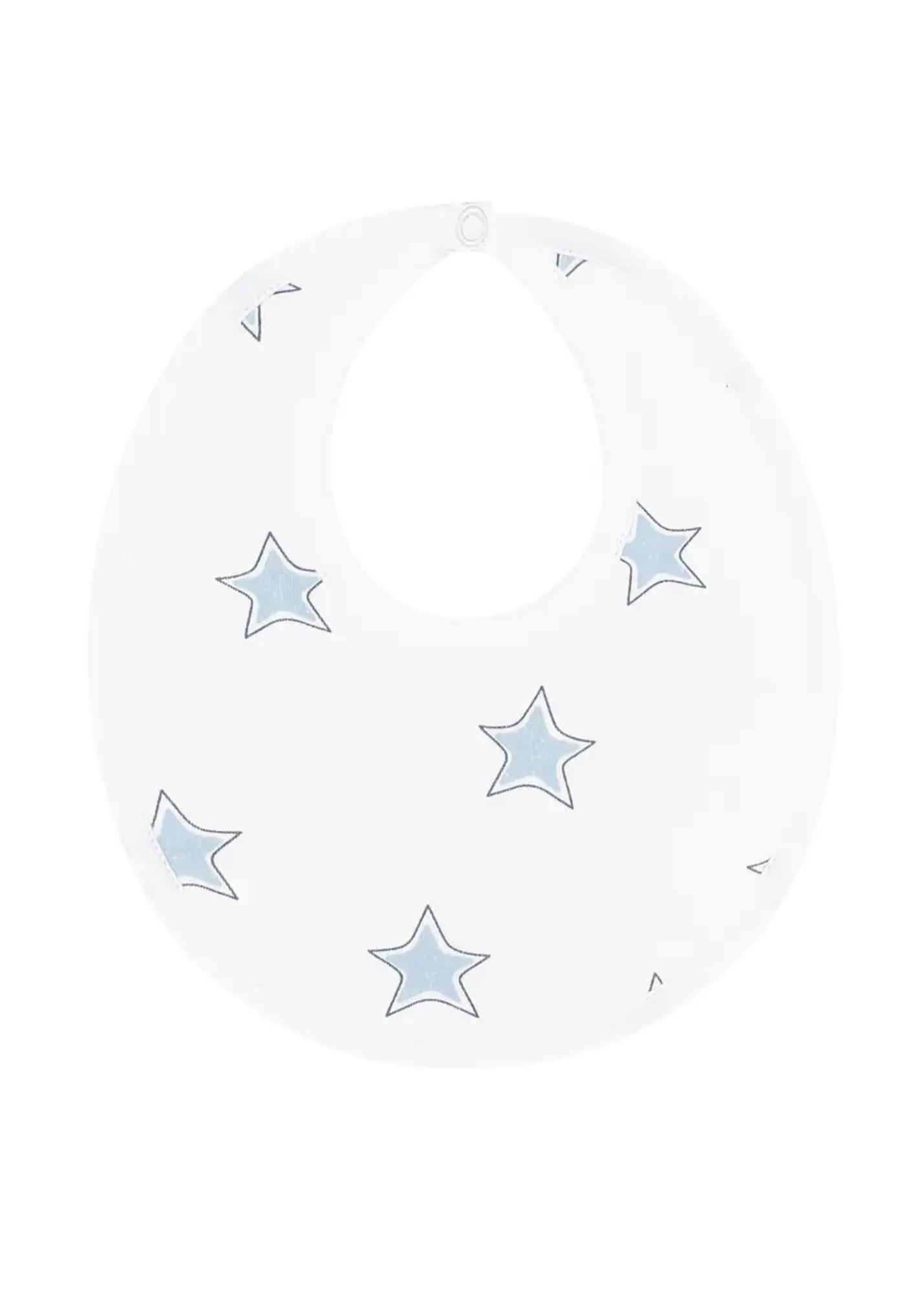 Blue Stars Print Bib