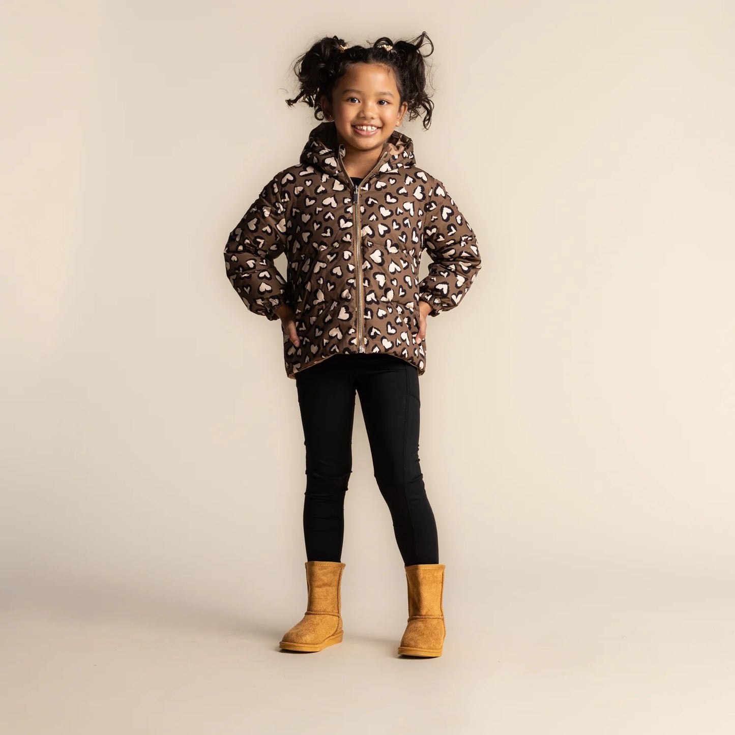 Alex Reversible Puffer with Hood