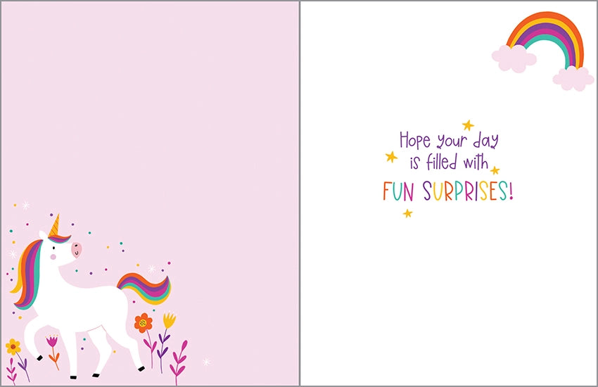 Birthday Card- Magical Unicorn