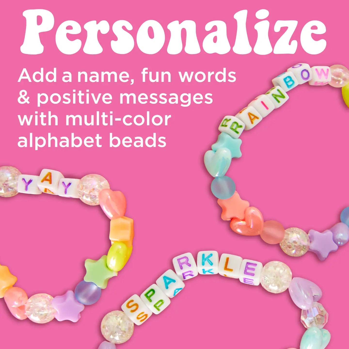 Bead Jewelry Jar Unicorn - DIY Bracelet Craft Kit For Kids