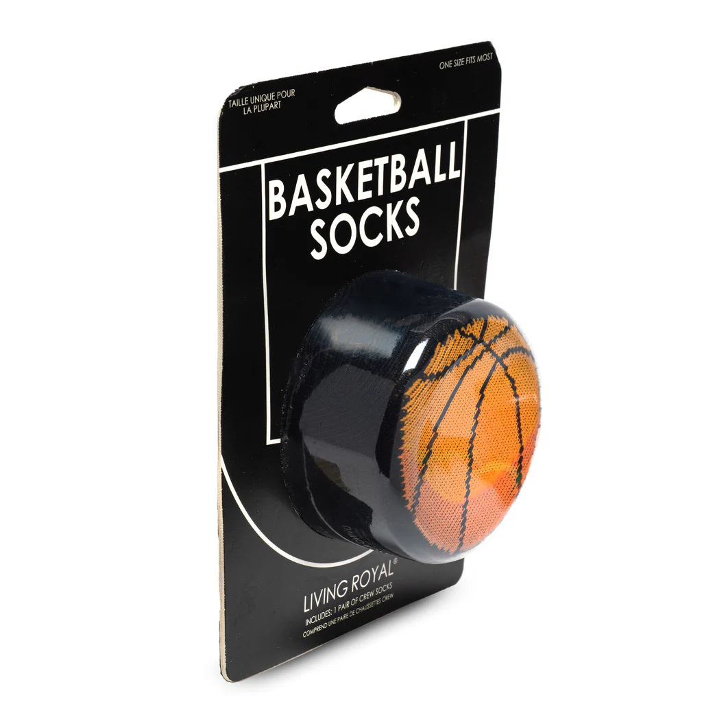 Basketball 3D Crew Socks