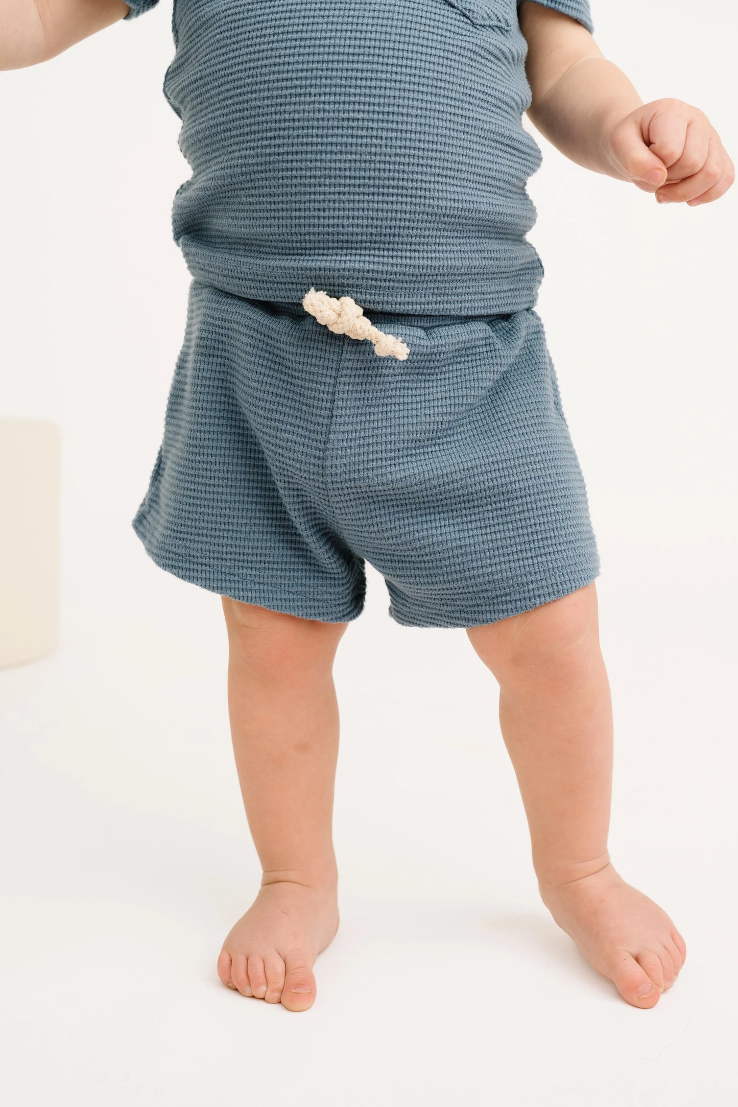 Waffle Pocket Short Set