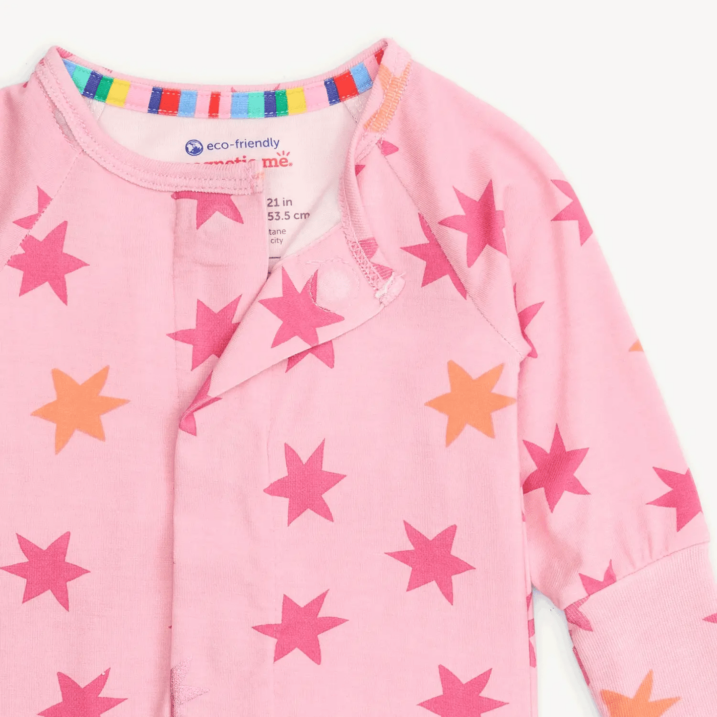 Pink Cosmic Confetti Footie