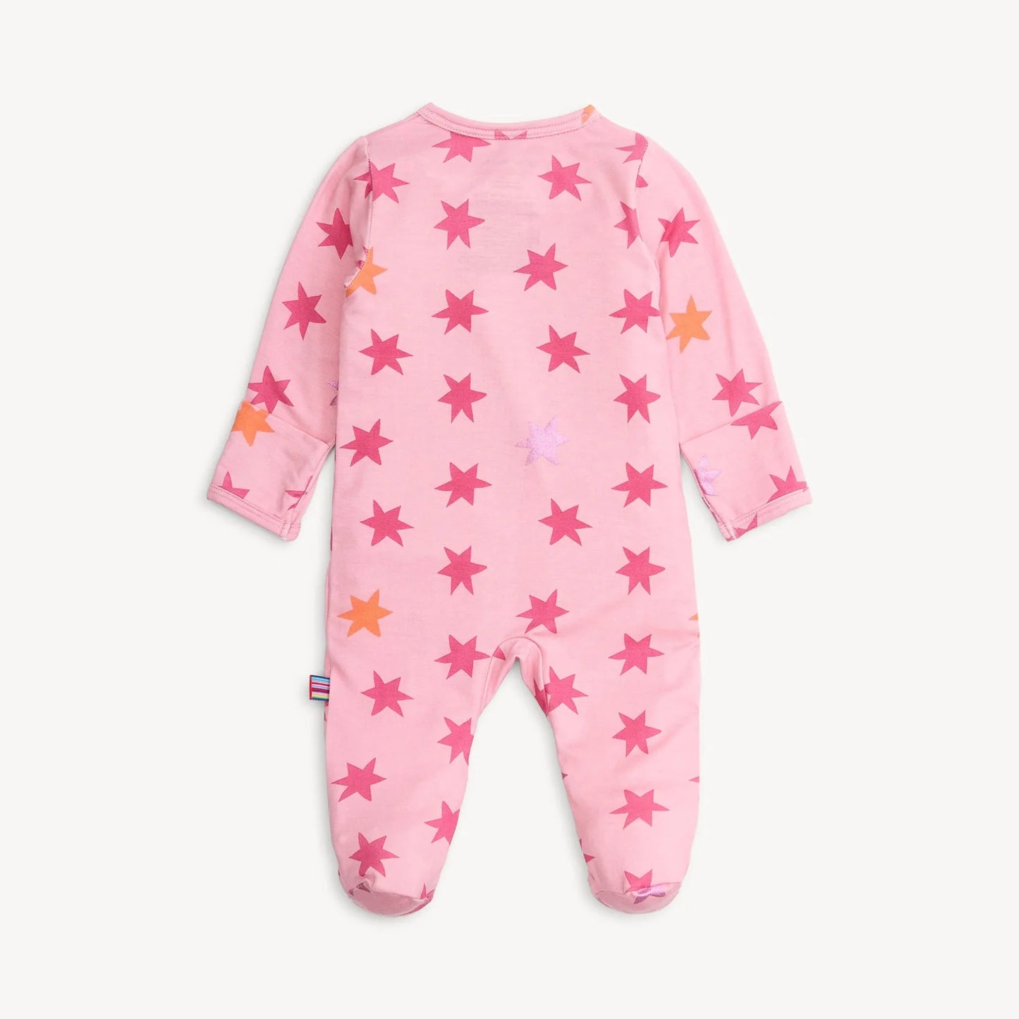 Pink Cosmic Confetti Footie