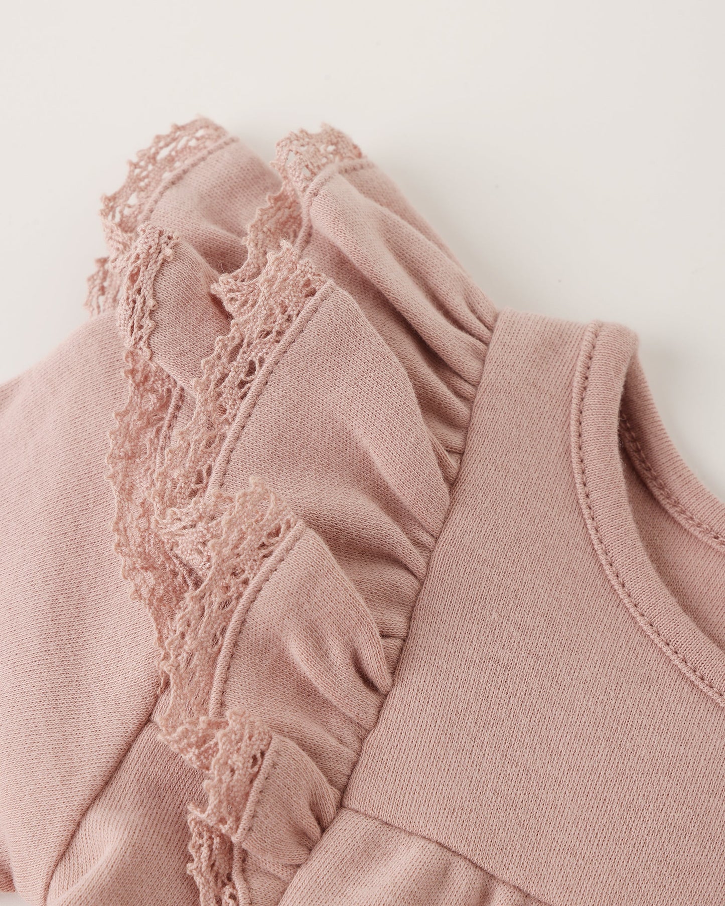 Long Sleeve Flutter Dress