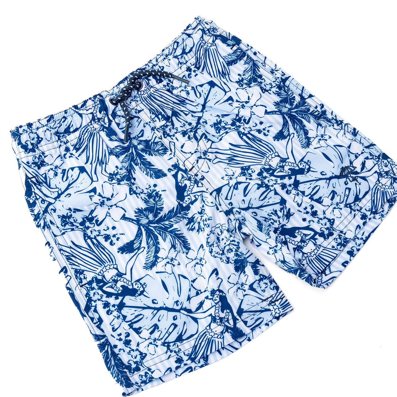 Tiki Tides Boys 4 Way Stretch Swim Trunks