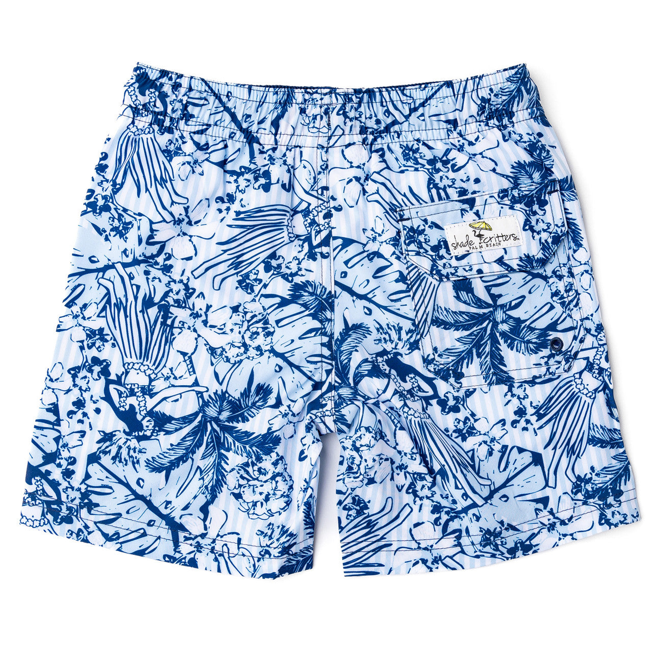 Tiki Tides Boys 4 Way Stretch Swim Trunks