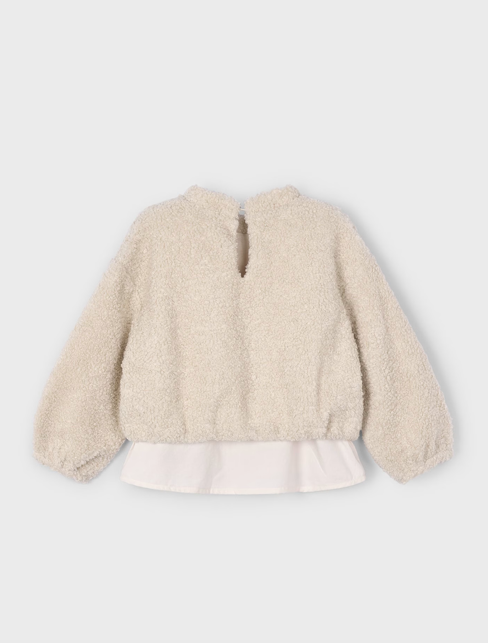 Sherpa Contrast Pullover