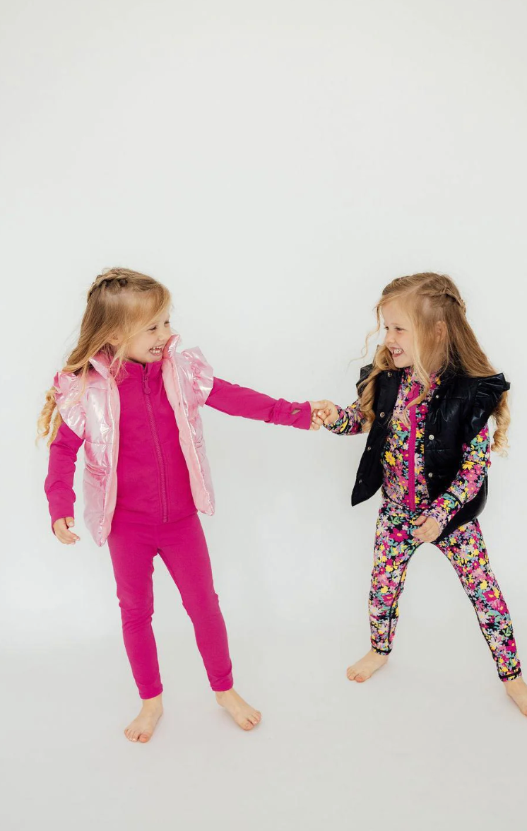 Iridescent Puffer Vest