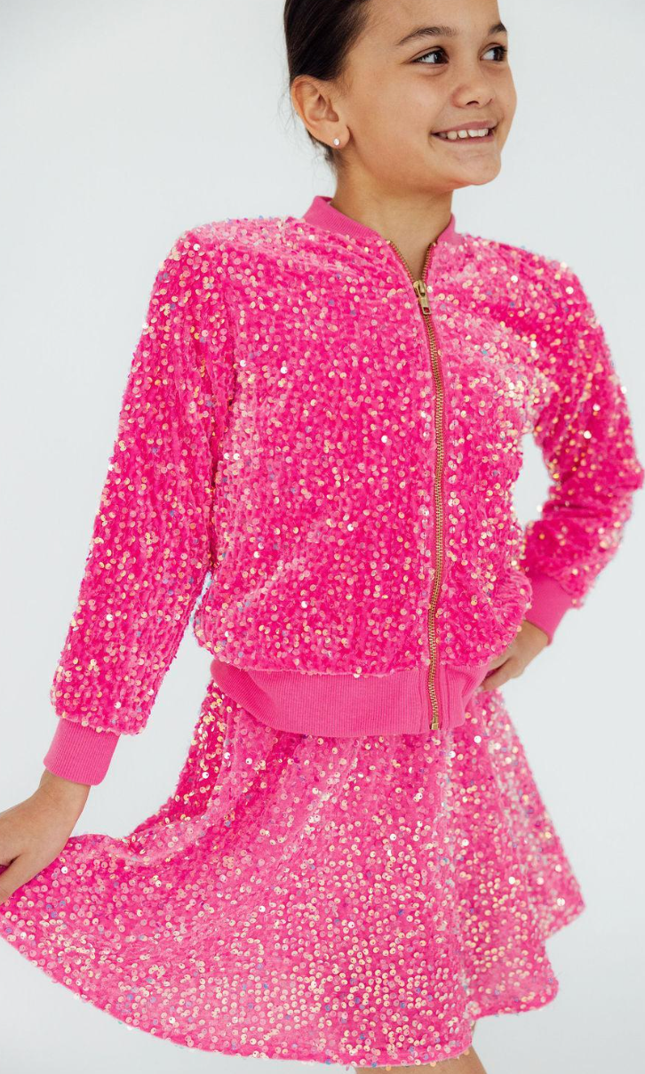 Velvet Sequin Jacket
