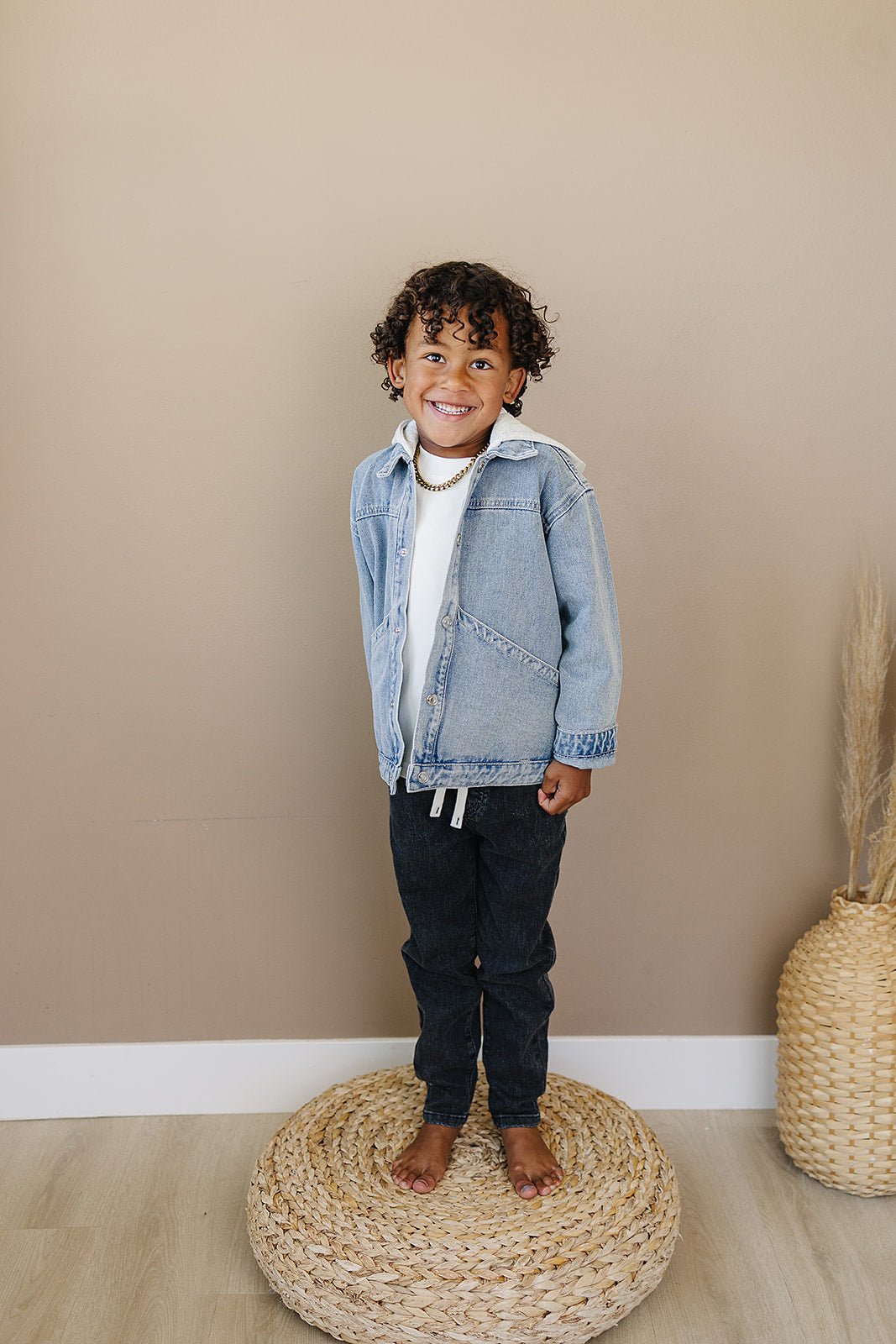 Briggs Hooded Denim Jacket