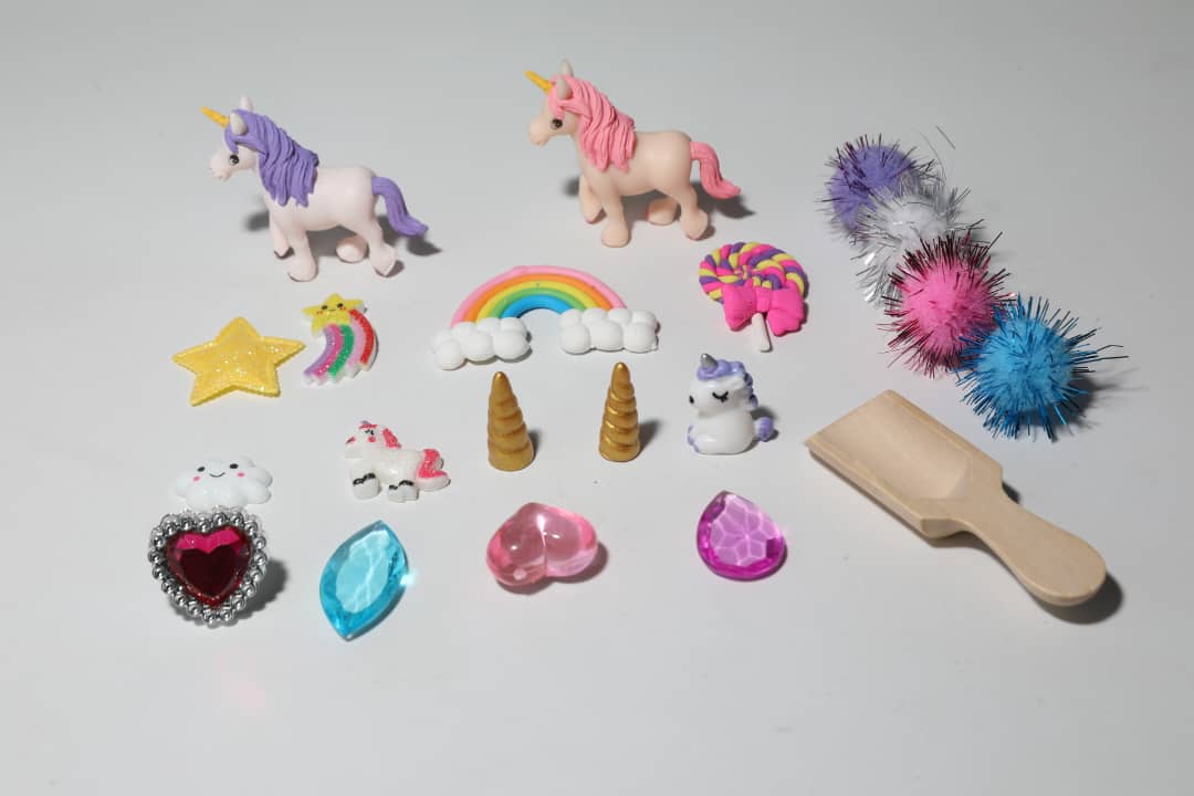 Unicorn Sensory Mess Free Sand Jar