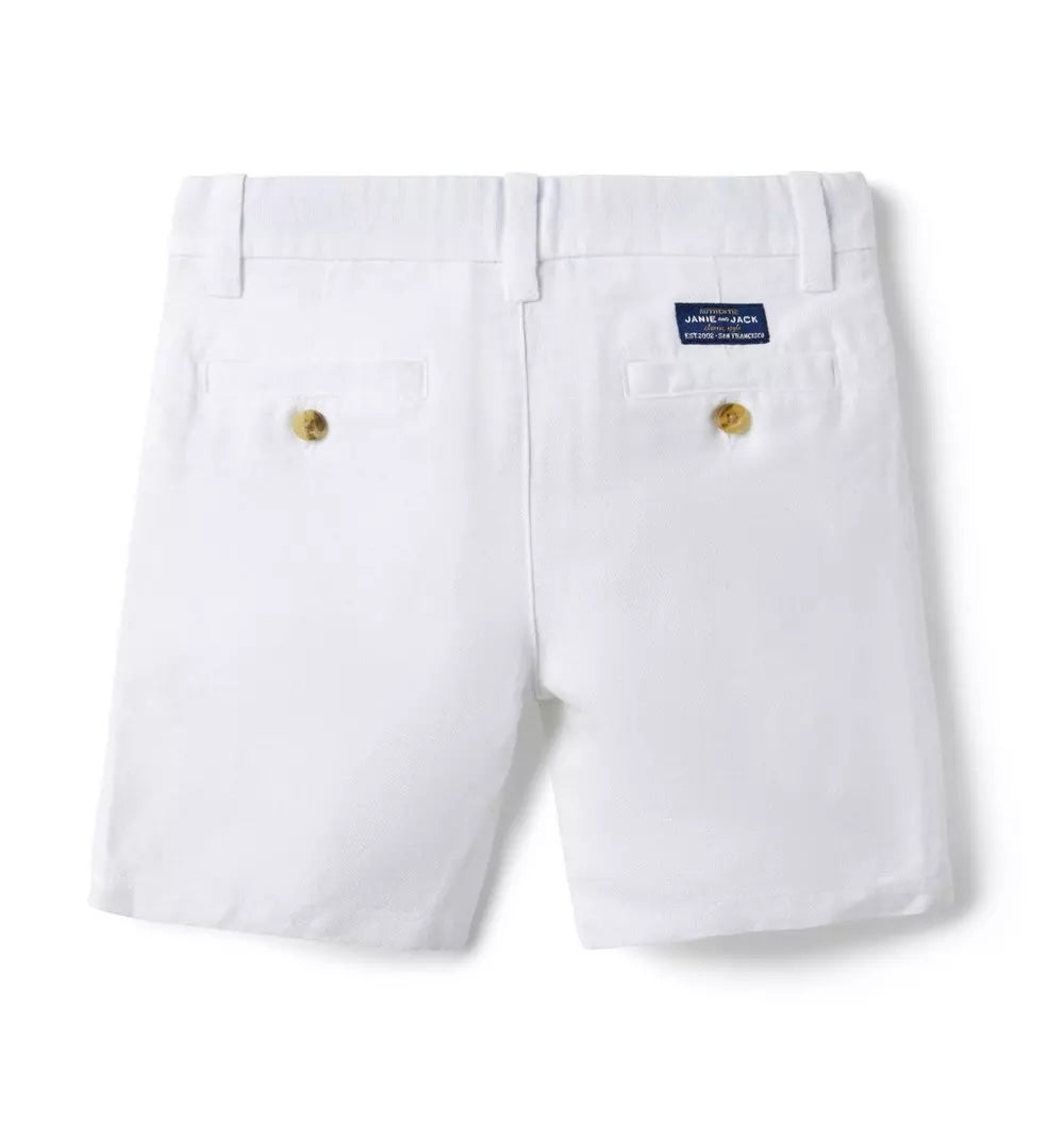 White Linen Short