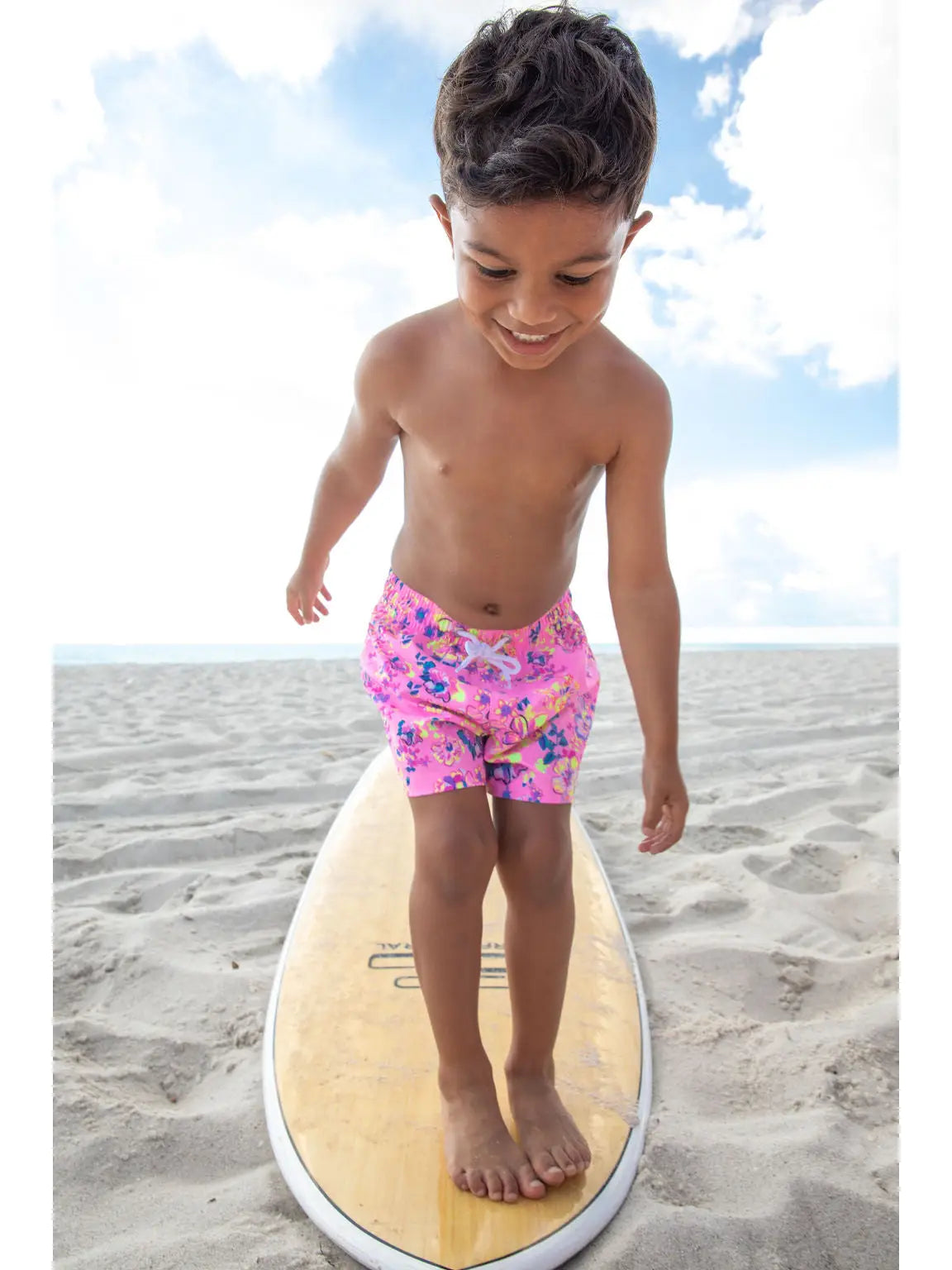 Summer Cove Youth Swim Trunks