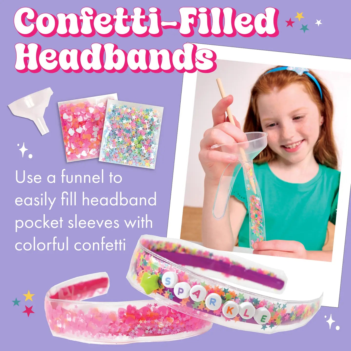 Chic Boutique Headbands Craft Kit For Kids
