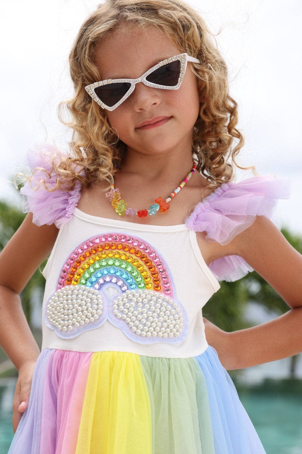 Rainbow Patch Dress