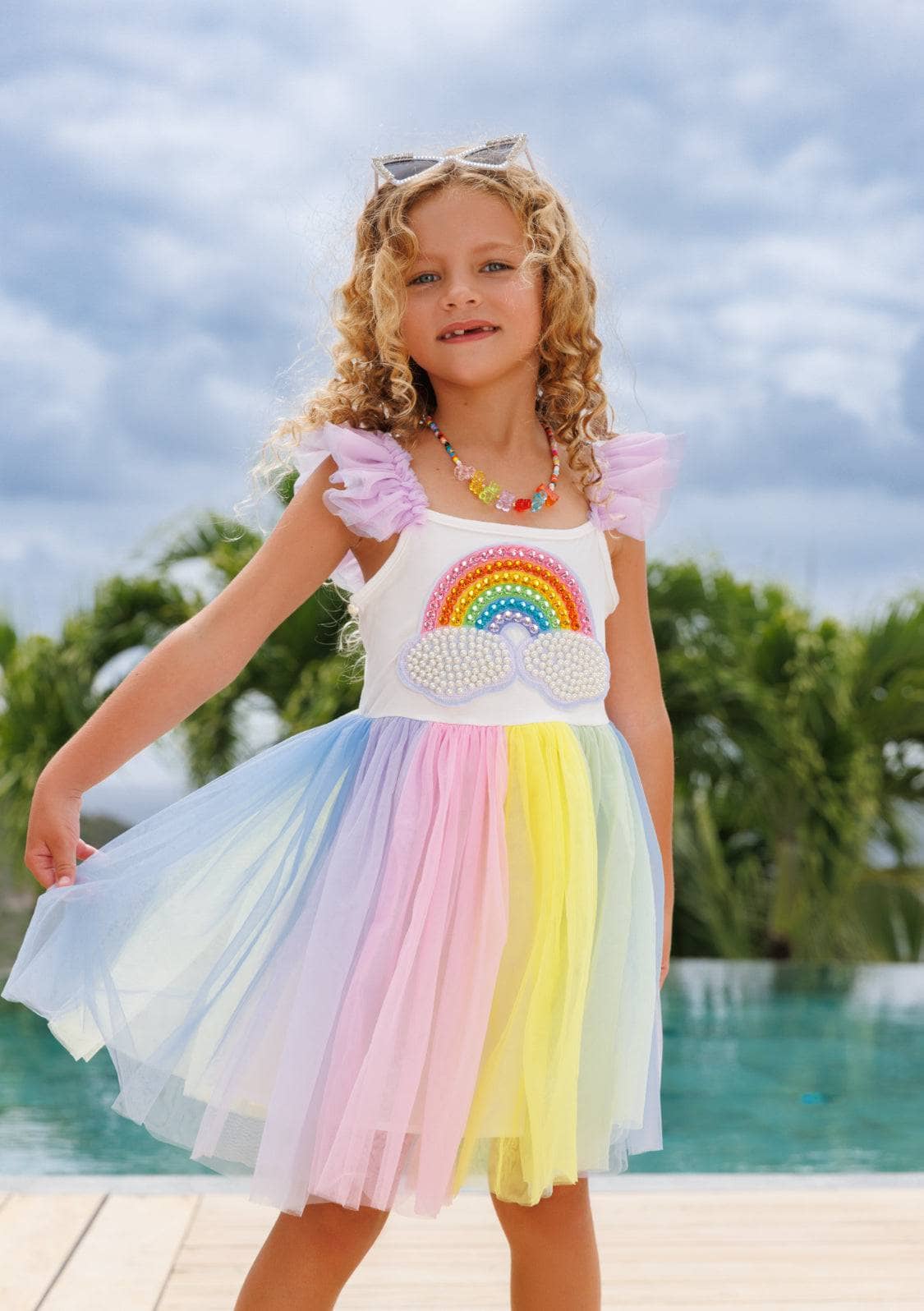 Rainbow Patch Dress