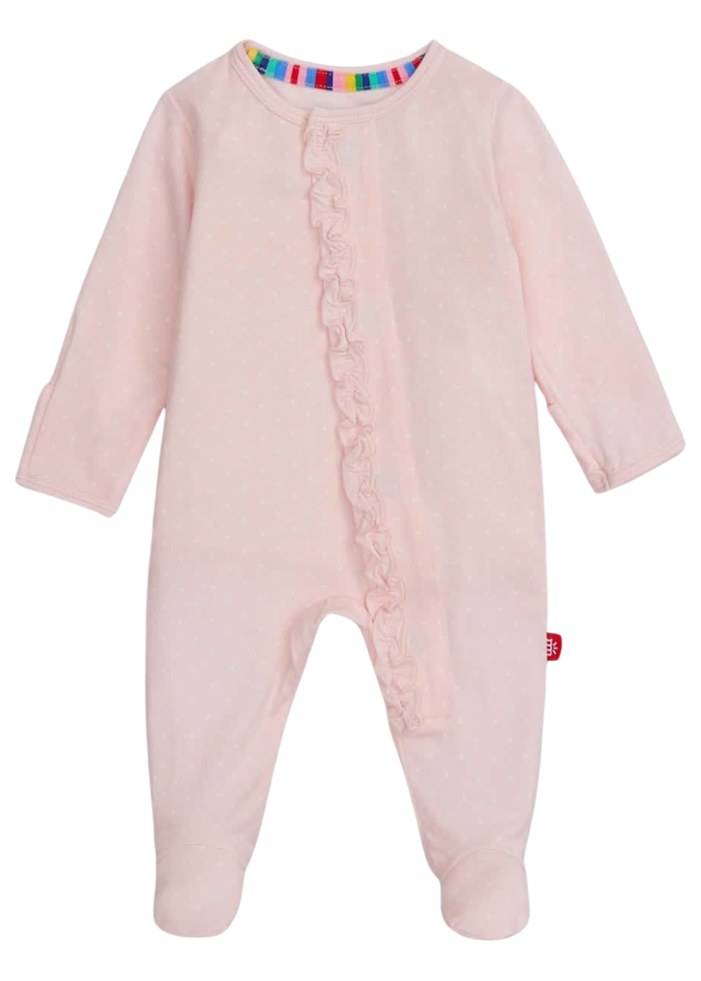 Pin Dot Pink Ruffle
