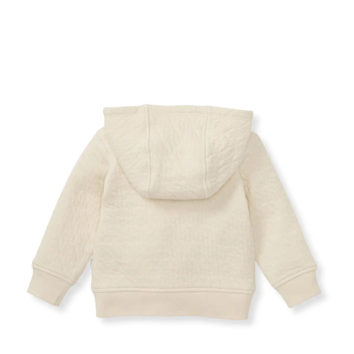 Organic Cotton Quilted Bee Baby Jacket