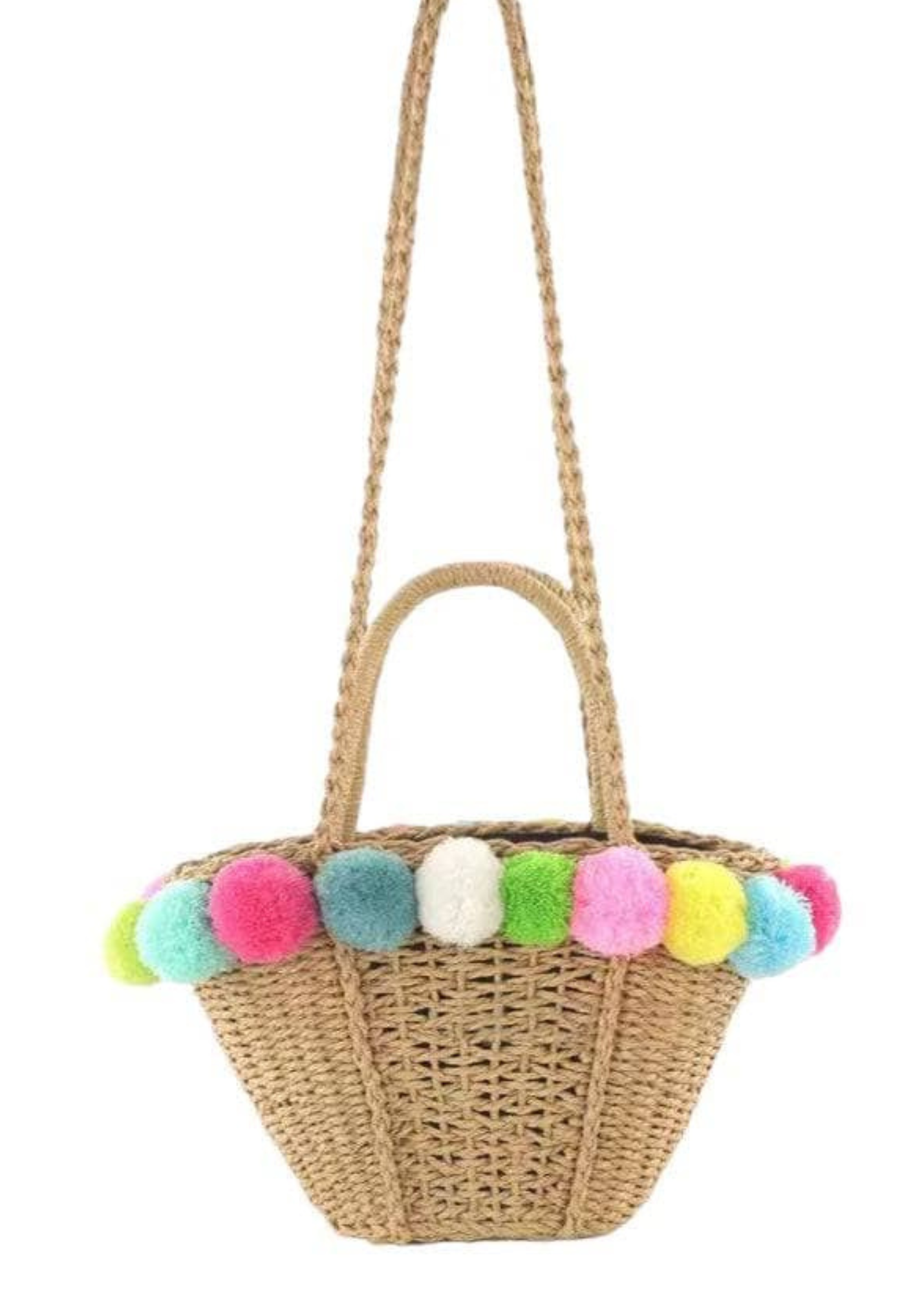 Pom Pom Beach Bag
