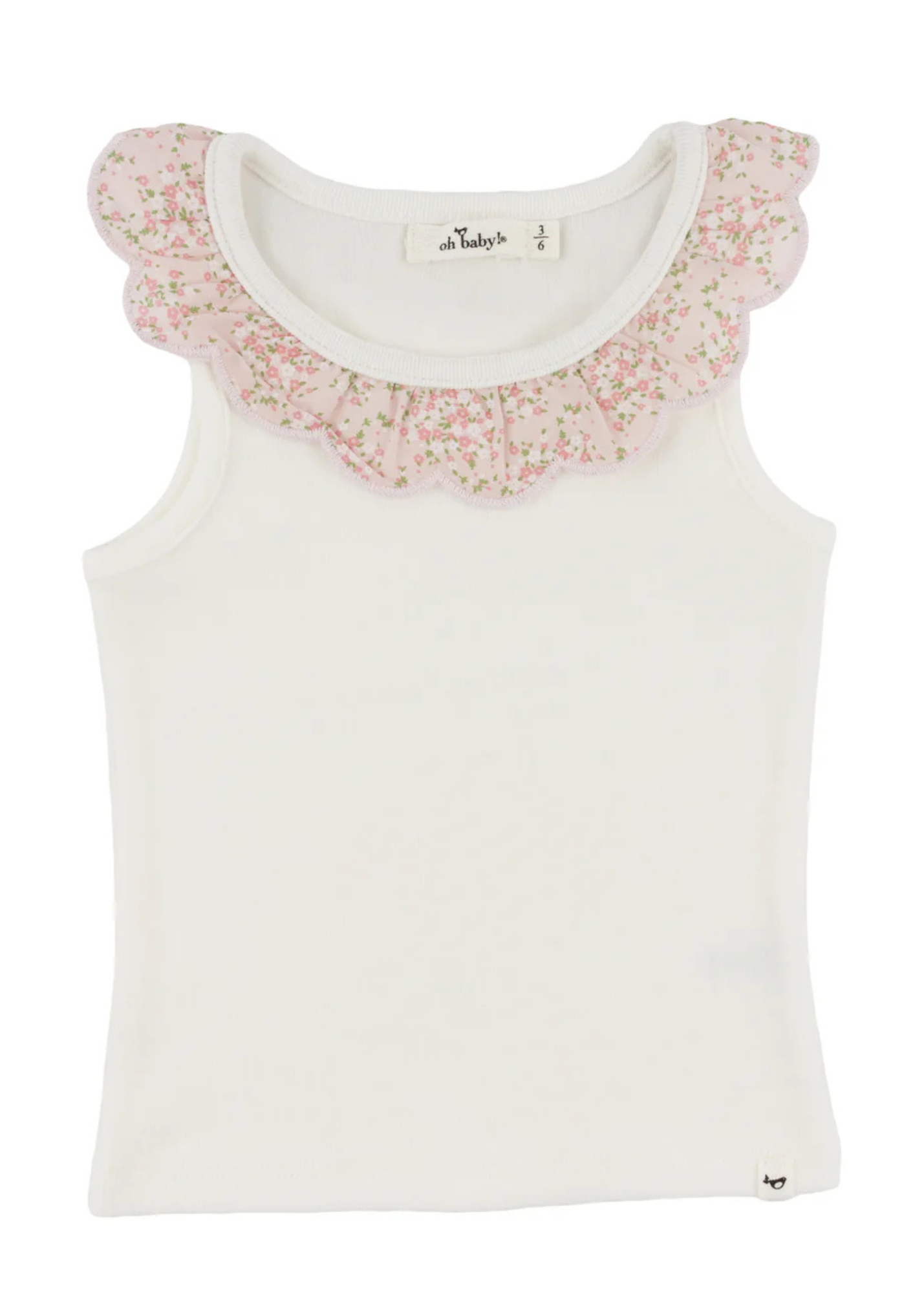 Forget-Me-Nots Bella Collar Tank