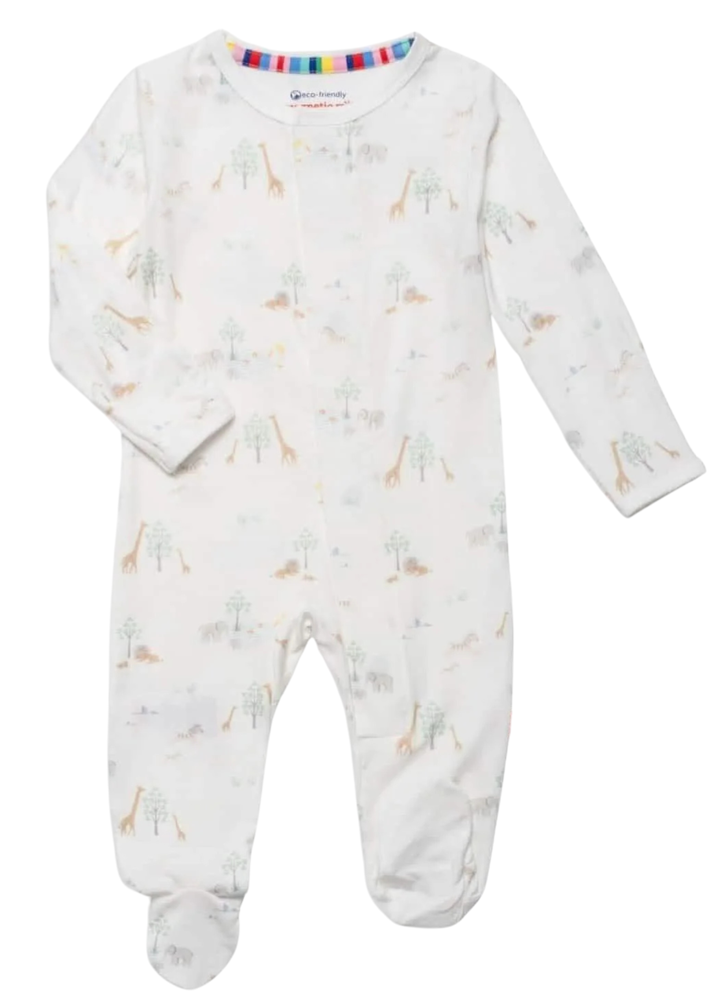 White Serene safari modal magnetic Footie