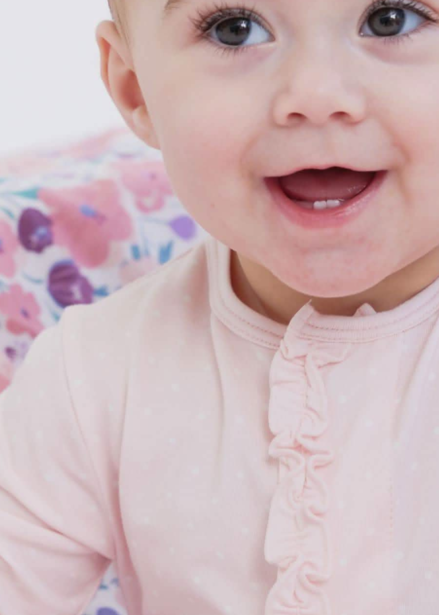 Pin Dot Pink Ruffle